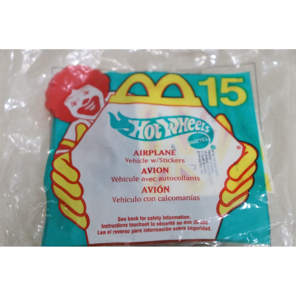 2008 McDonalds Happy Meal Hot Wheels Teal White Custom Car Toy New Open Bag